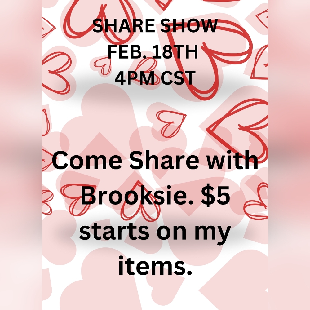 Sharing Yours‎ and Mine. $5 starts on My Items.